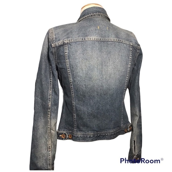 Madewell Denim Jacket Blue Jean Jacket Button Up Woman’s Size X Small - Picture 2 of 6